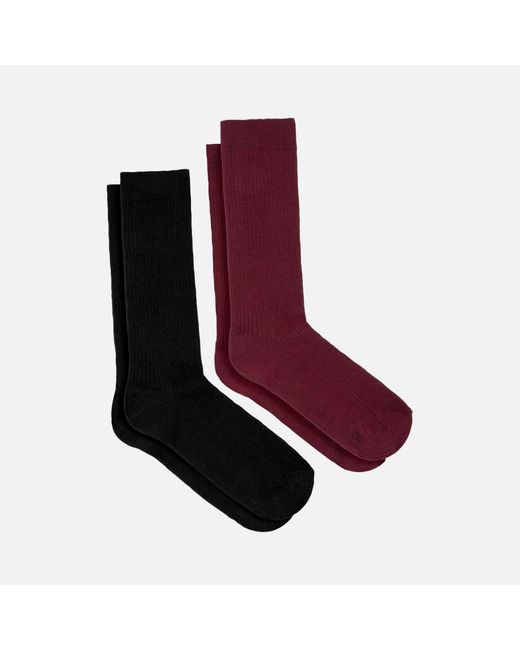 Geox Red Accessori Two-Pack Socks