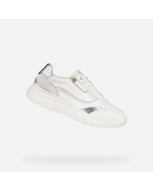 Geox White Plummery