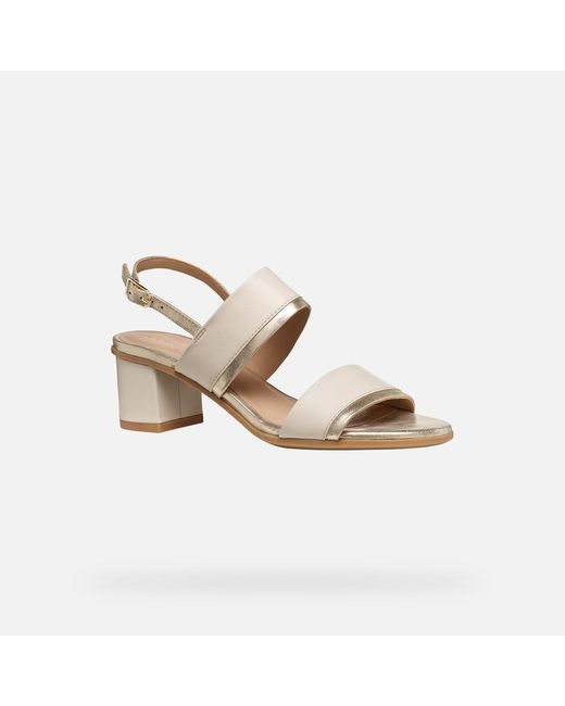 Geox White Aurely 50