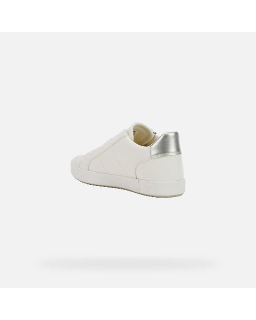 Geox White Blomiee
