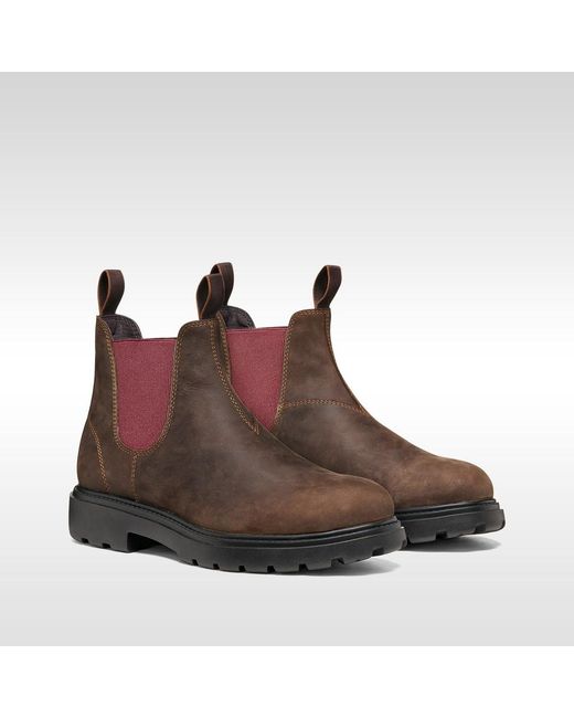 Geox Brown Spherica Ec7 B Coffee/Bordeaux for men