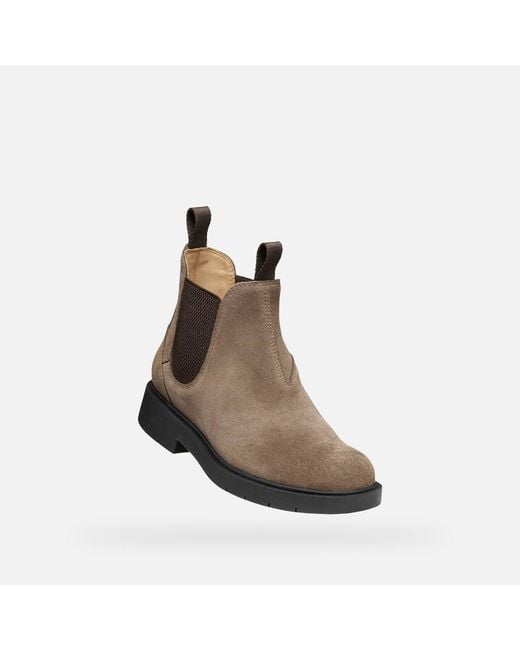 Geox Brown Spherica Ec1 B Taupe/Chocolate