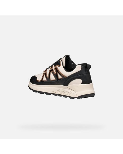 Geox Black Spherica 4X4 Abx Papyrus for men
