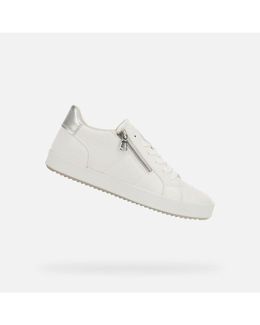 Geox White Blomiee
