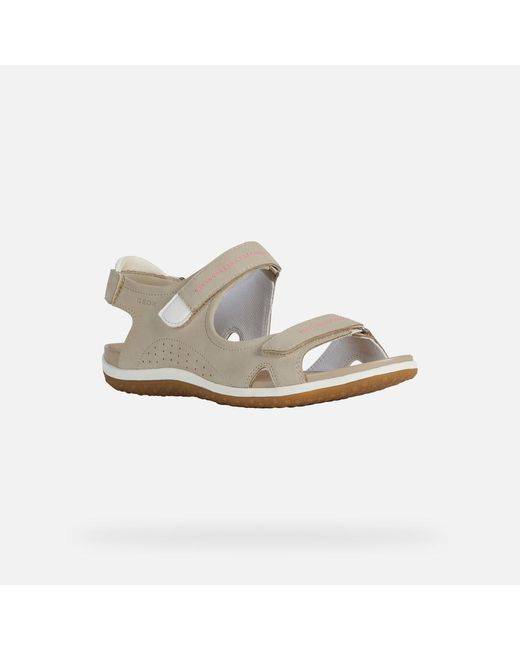 Geox White Sandal Vega