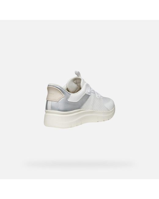 Geox White Plummery Plus
