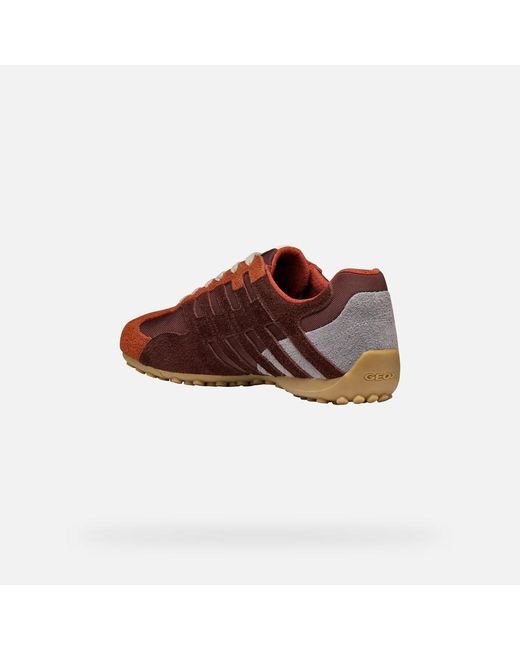 Geox Red Snake Brick/Mahogany for men