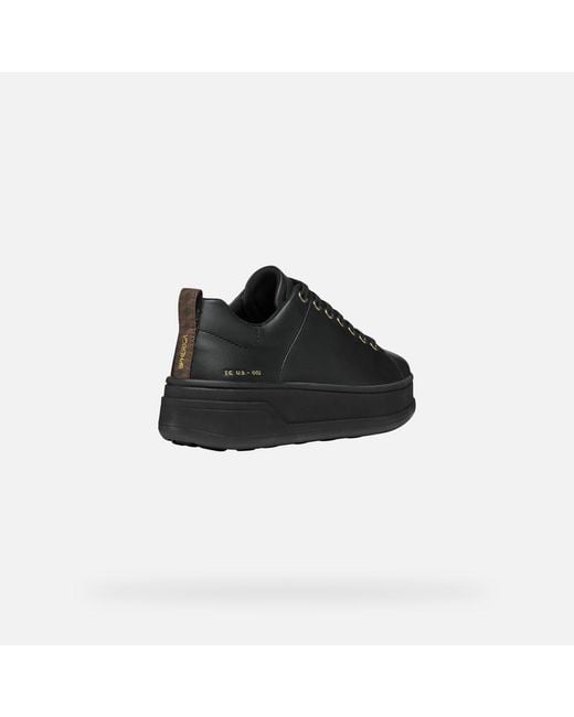 Geox Black Spherica Ecub-2 Low-top Sneakers