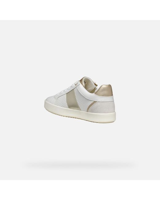 Geox White Blomiee