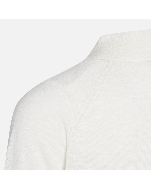 Geox White Knit