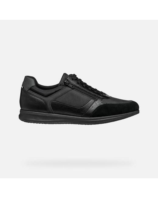 Scarpe Avery Uomo di Geox in Black da Uomo