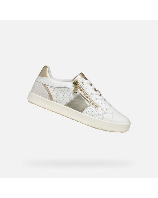 Geox White Blomiee