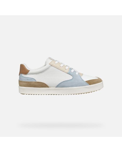 Geox White Blomiee