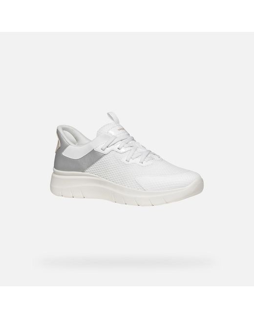 Geox White Plummery Plus