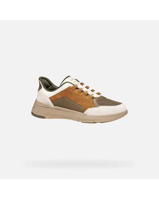 Geox Brown Vittour Plus Military/Light Sand for men