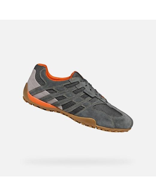 Scarpe Snake Original Uomo di Geox in Gray da Uomo