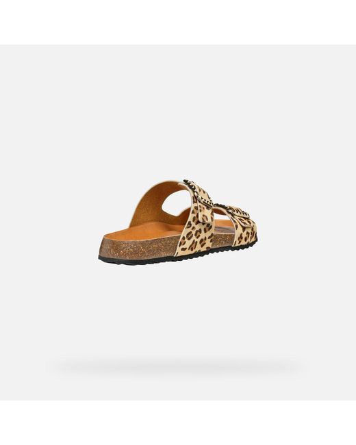 New Brionia B Mujer Geox de color Metallic