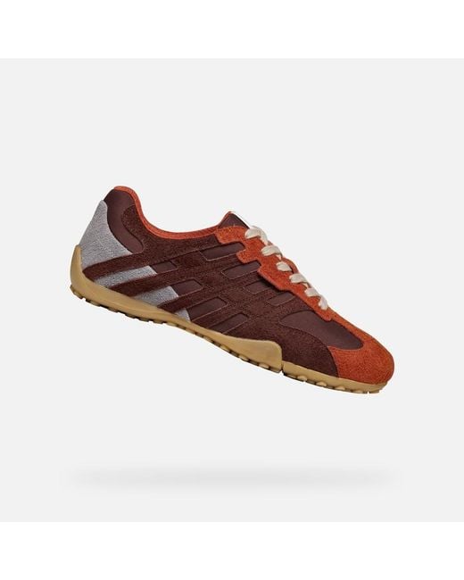Geox Red Snake Brick/Mahogany for men