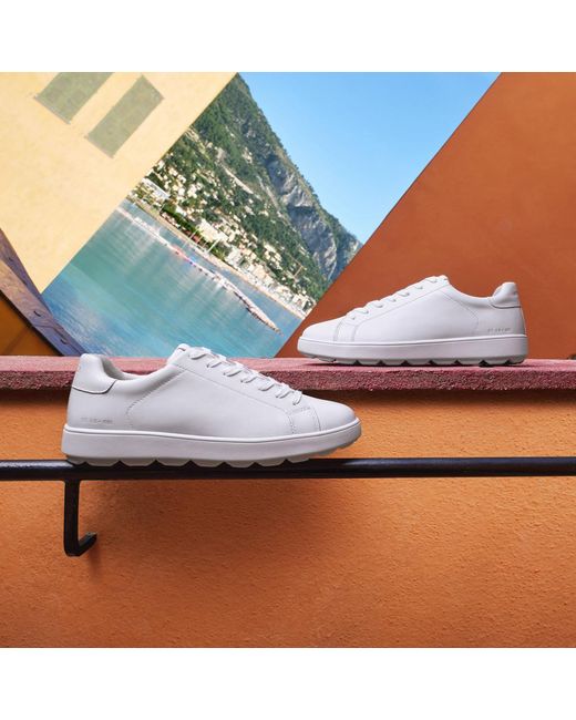 Geox White Spherica Ecub-1 for men