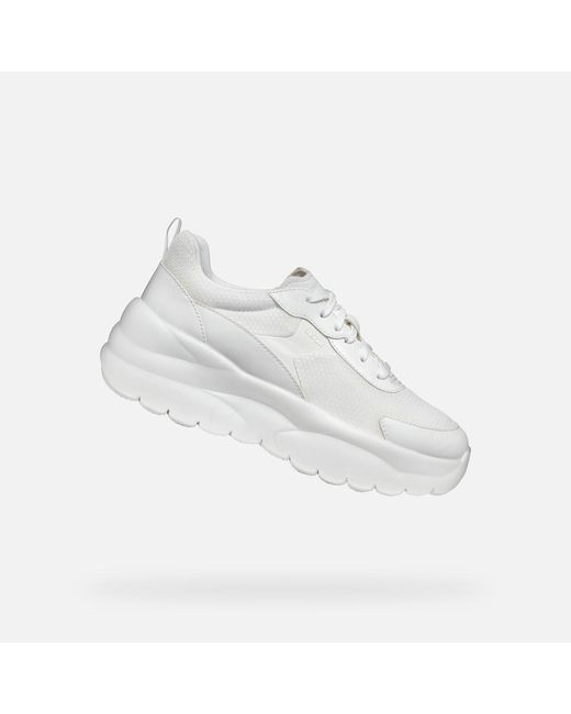 Geox White Schuhe Xtors Dame