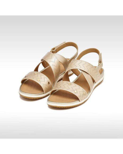 Geox Metallic Sandal Vega