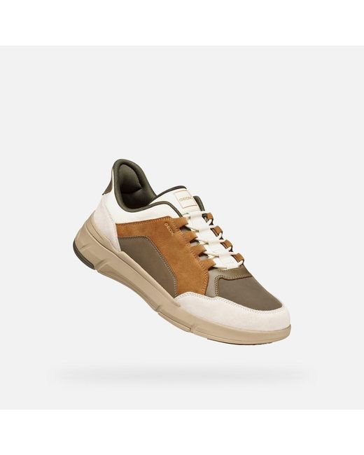 Geox Brown Vittour Plus Military/Light Sand for men