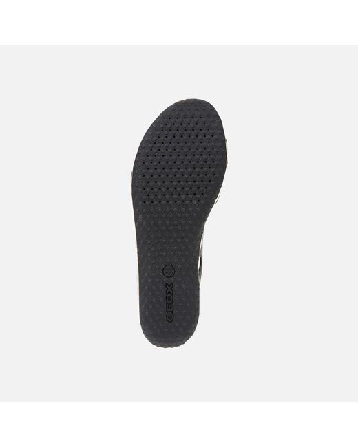 Geox Black Vega Sandal