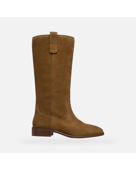 Geox Brown Schuhe Eliebeth Dame