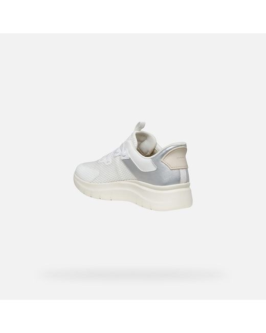 Geox White Plummery Plus