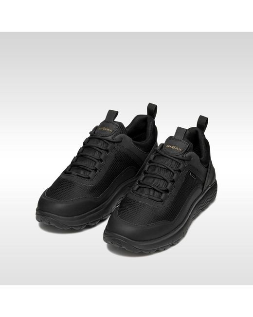 Geox Black Spherica 4X4 Abx for men