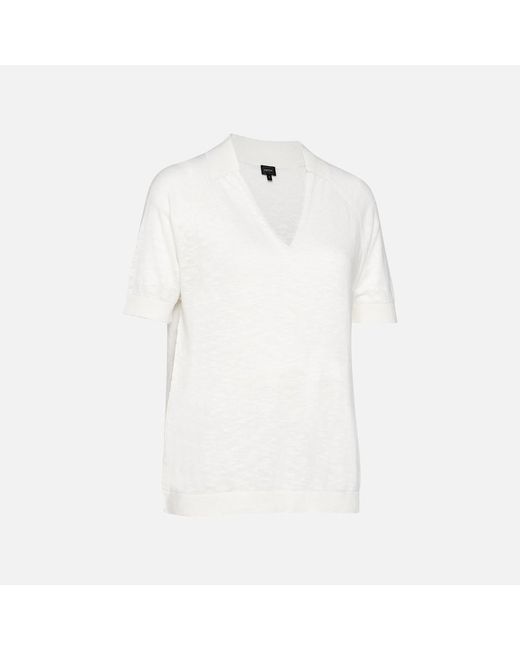 Geox White Knit