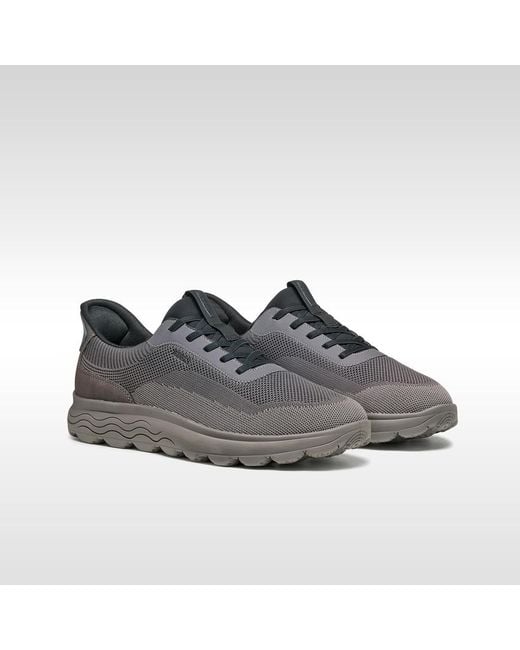 Geox Black Spherica Plus Graphite/Stone for men