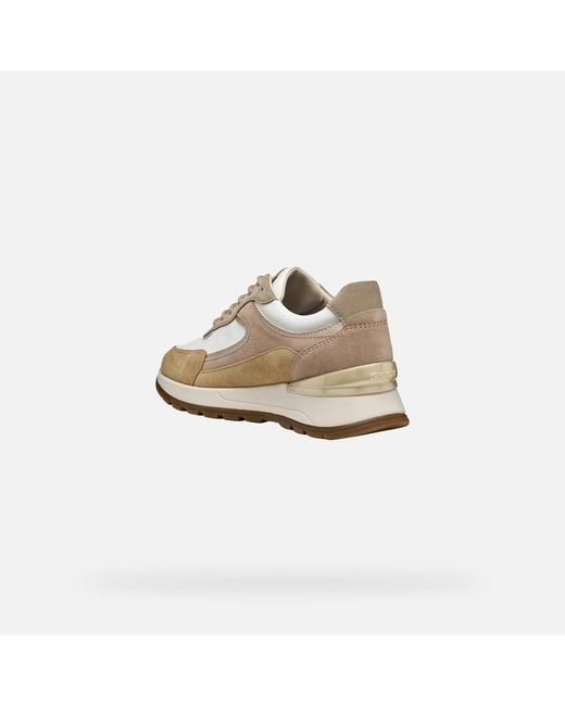 Geox White Schuhe Desya Abx Dame