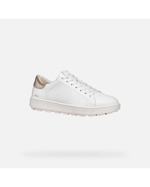 Geox White Spherica Ecub-1 B