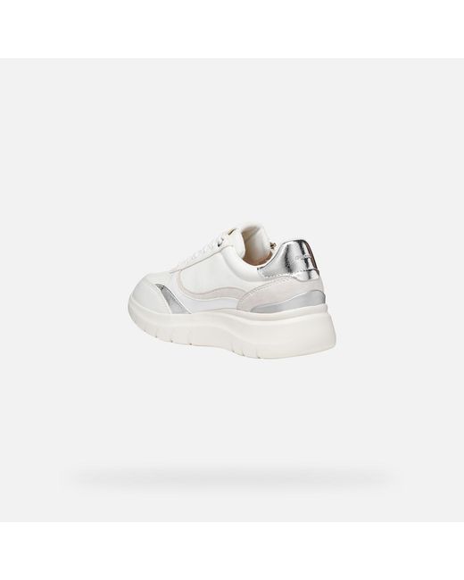 Geox White Plummery
