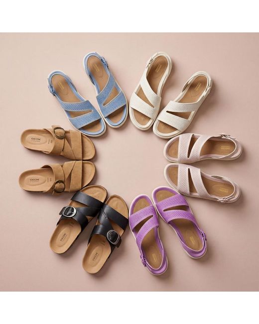 Geox Purple Climasandal Sprt