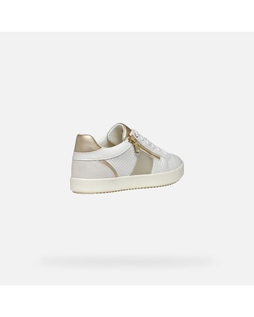 Geox White Blomiee