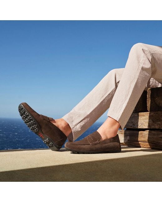 Geox Brown Kosmopolis + Grip for men