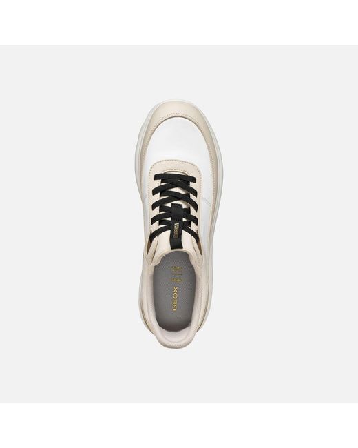 Geox White Spherica Plus /Papyrus