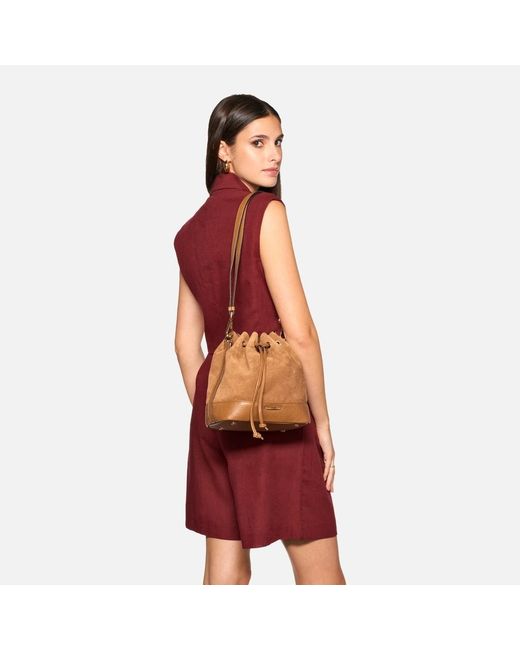 Geox Brown Nalvia Bag