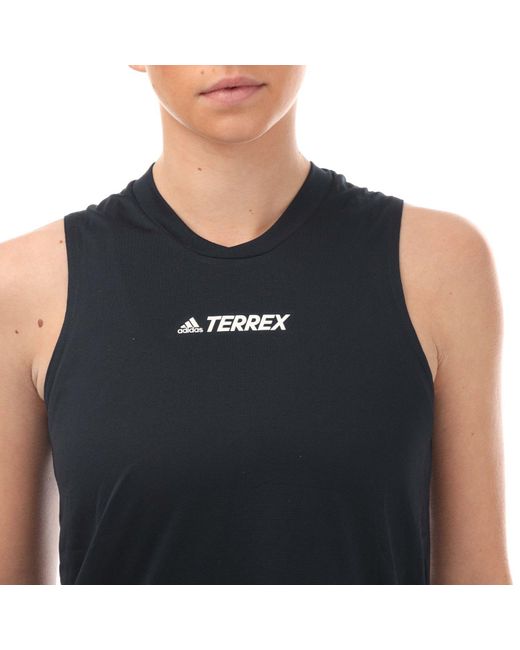 Adidas Black Terrex Tank Top