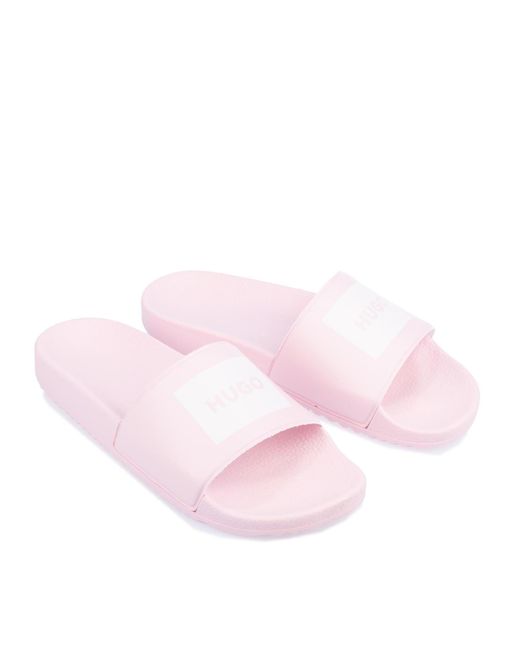 HUGO Pink Timein Sliders