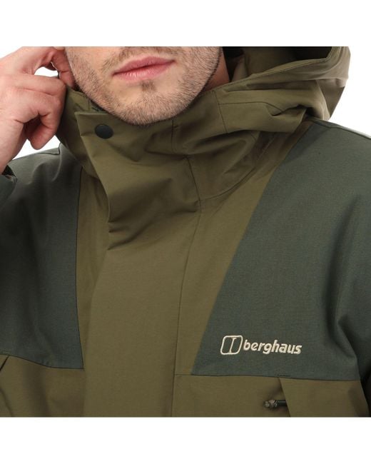 Berghaus Breccan Parka Jacket in Green for Men | Lyst UK