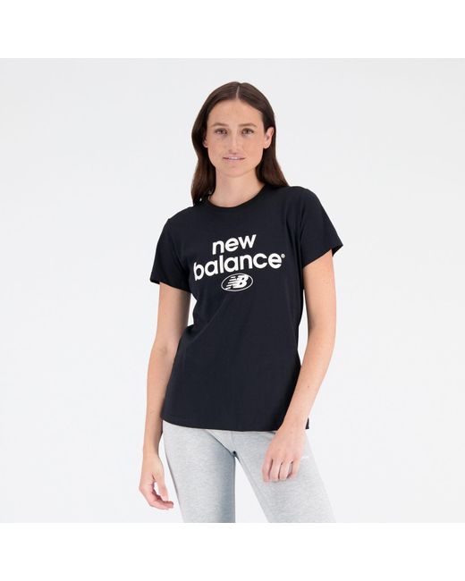 New Balance Blue Essentials Reimagined Athletic Fit T-shirt