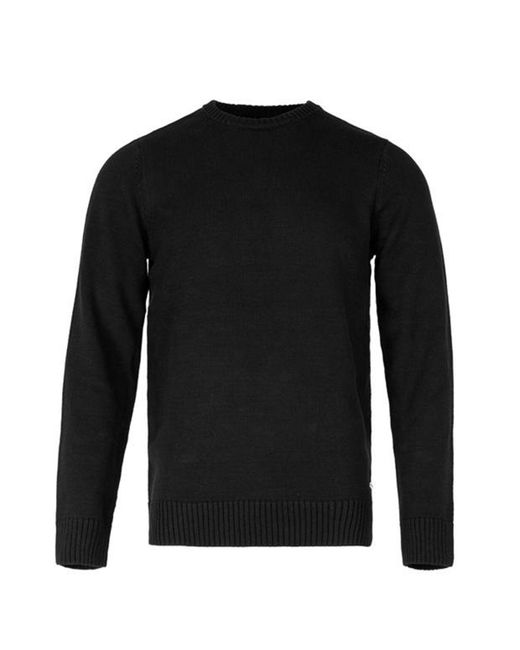 Firetrap Black Galaxade Knitted Sweatshirt for men