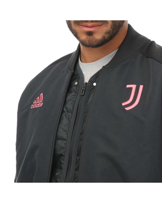 Adidas Black Juventus 2022/23 Travel Jacket for men