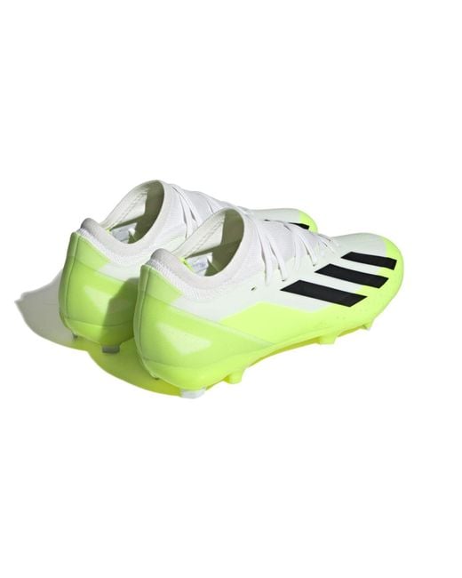 Adidas Green X Crazyfast.3 Firm Ground Football Boots for men