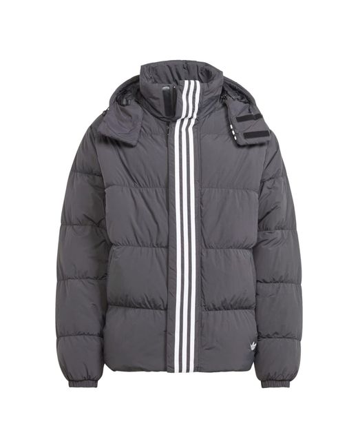 Adidas Originals Gray Down Regan Rift Jacket for men