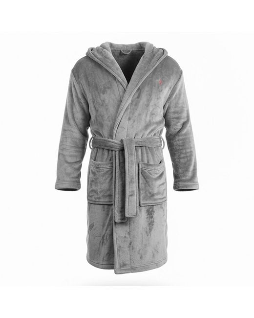 Farah Gray Dressing Gown for men