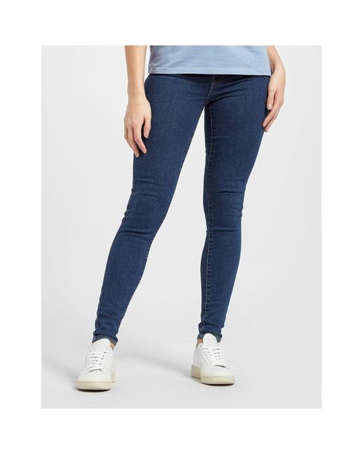 Levi's Blue Mile High Super Skinny Jeans